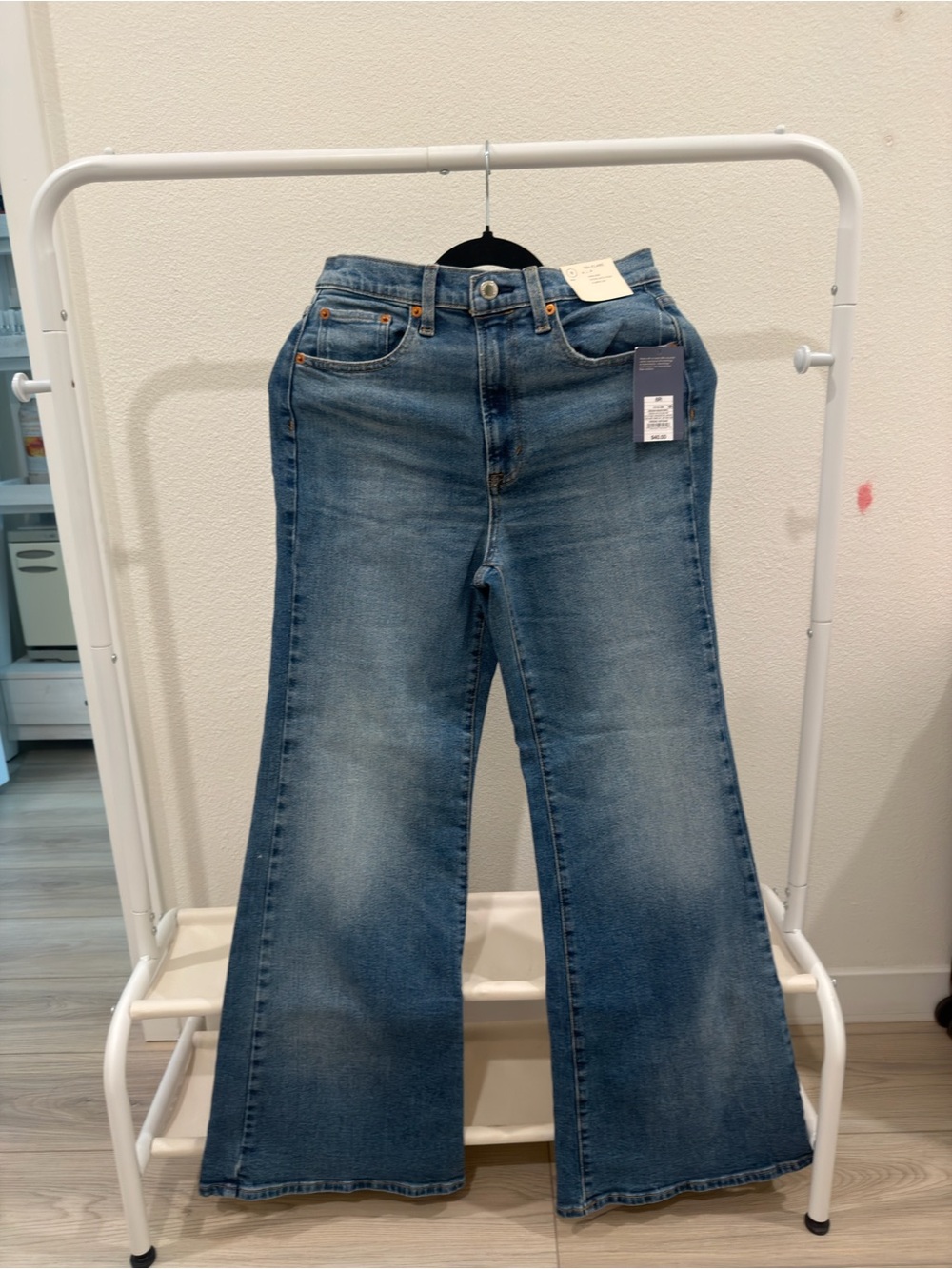 Women's Blue Flare Jeans